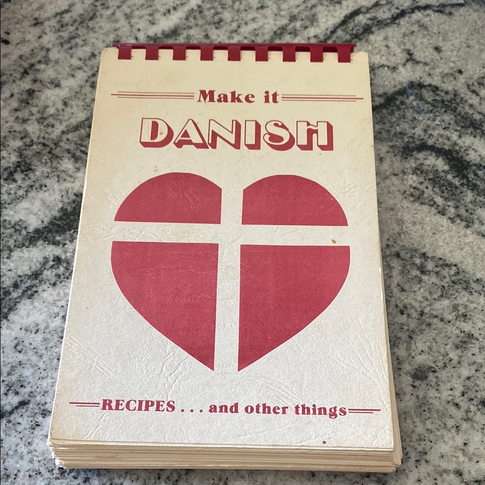1st Edition 1979 Make it Danish Recipe Book!